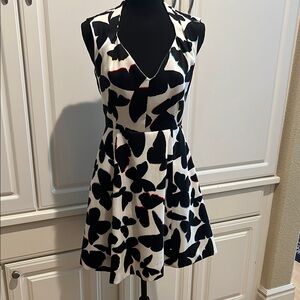Kate Spade Elegant Black and White Dress
